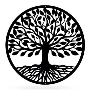 Tree of Life Design Laser Screen