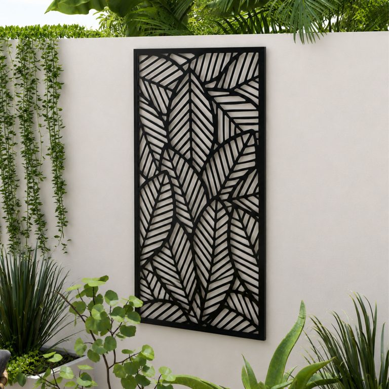 Sassafras leaves Design Laser Screen