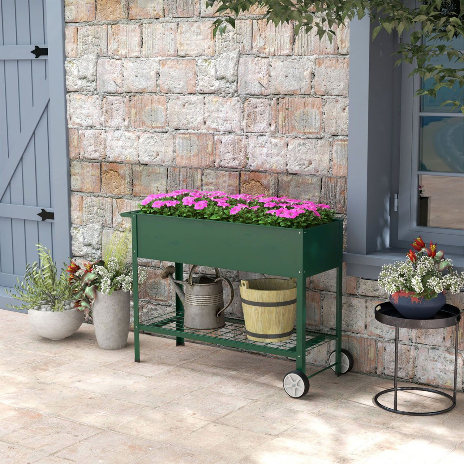 KGPT001 Planter Box Trolley B