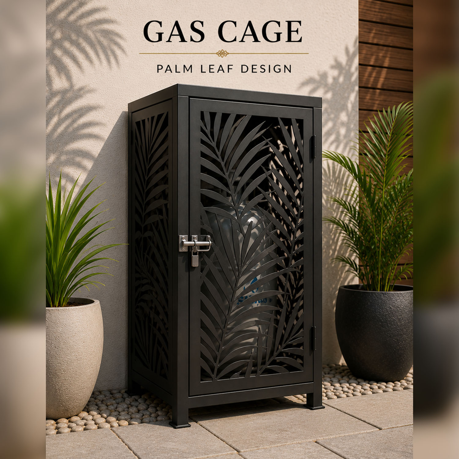 Palm Leaf Gas Cage