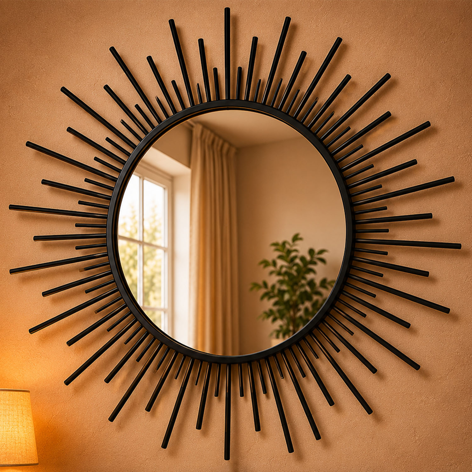 Sunburst Laser Cut Mirror