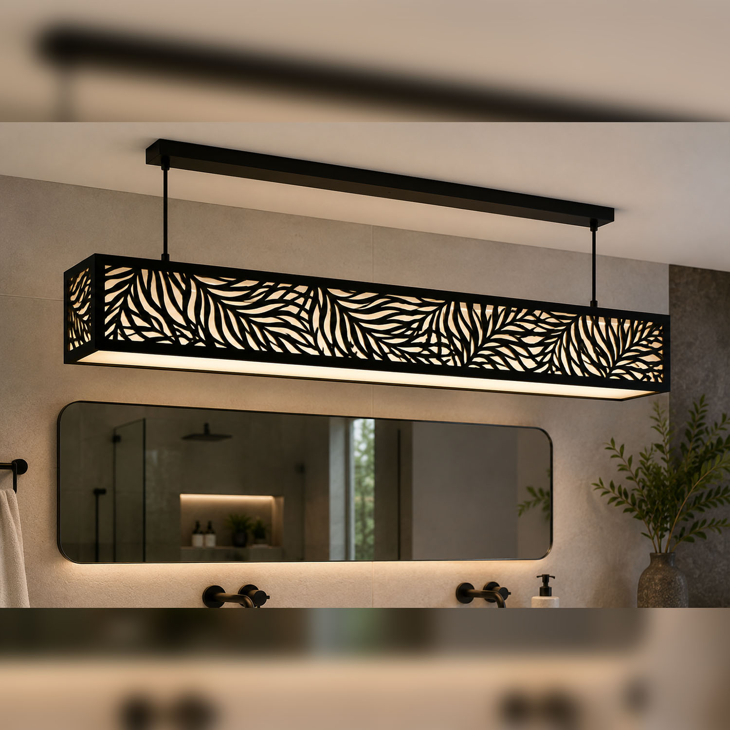 KGRL001 Leaf Design Elegant Light