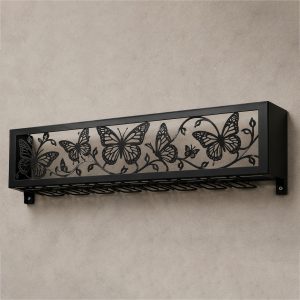 Butterfly Laser Cut Wine Rack